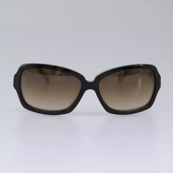 CHANEL Sunglasses plastic Brown CC Auth am7632 - Picture 7 of 15